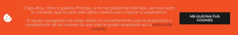 imagen de aviso de cookies para medir en google analytics