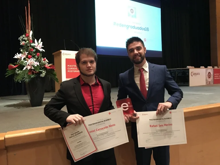 premio al mejor proyecto de master digital business de la cámara de comercio de valladolid