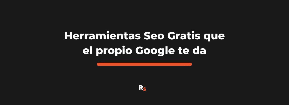 imagen destacada de fondo negro para el post sobre las herramientas de seo gratis